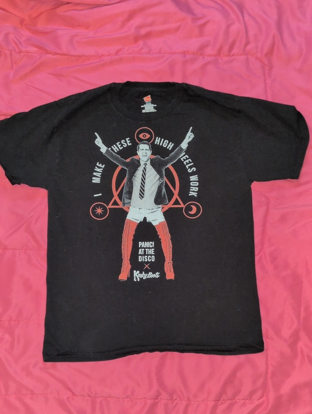 Panic! At The Disco X Kinky Boots Cotton Tee Shirt Medium